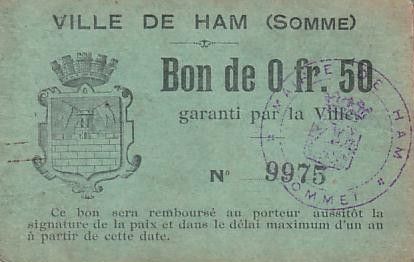 France 50 Centimes Ham
