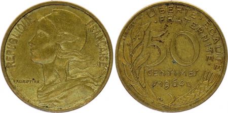 France 50 Centimes Lagriffoul - Marianne - 1964