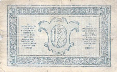 France 50 Centimes Trésorerie aux armées - 1919 Série Z - PTB