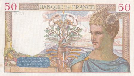 France 50 Francs - Cérès - 03-11-1938 - Série T.9066 - F.18.18