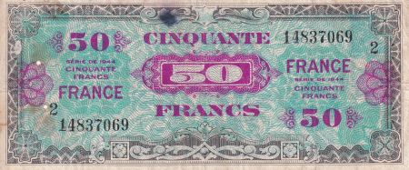 France 50 Francs - Impr. américaine - 1945 - Série 2 - VF.24.02