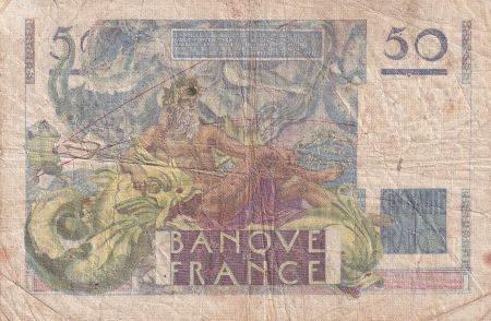 France 50 Francs - Le Verrier - 24-08-1950 - Série N.167 - F.20.16