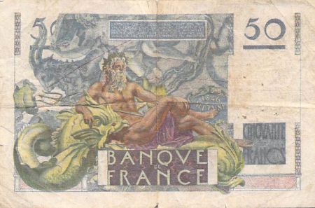 France 50 Francs - Le Verrier 01-02-1951 - Série H.173 - TB