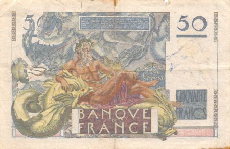 France 50 Francs - Le Verrier 01-02-1951 - Série K.174 - TB