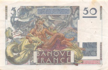 France 50 Francs - Le Verrier 02-03-1950 - Série D.145 - TTB