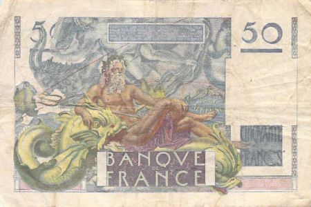 France 50 Francs - Le Verrier 03-11-1949 - Série F.141 - TB+