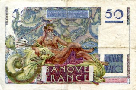 France 50 Francs - Le Verrier 03-11-1949 - Série P.140 - TTB