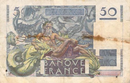 France 50 Francs - Le Verrier 16-05-1946 - Série D.22 - TB+
