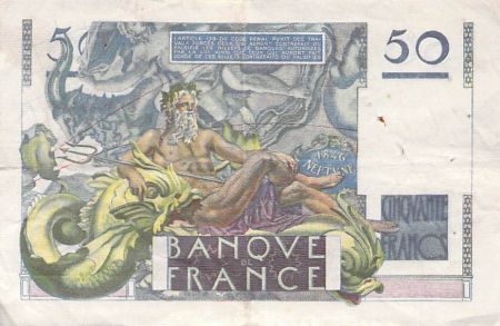France 50 Francs - Le Verrier 16-05-1946 - Série P.20 - PTTB
