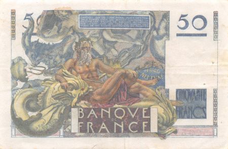 France 50 Francs - Le Verrier 17-02-1949 - Série Q.119 - TTB