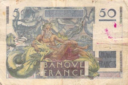 France 50 Francs - Le Verrier 17-02-1949 - Série T.125 - TB+
