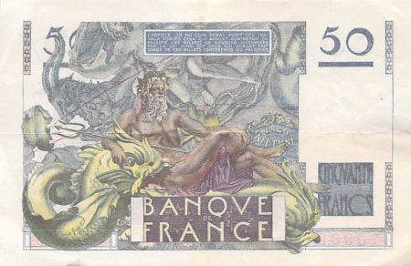 France 50 Francs - Le Verrier 29-06-1950 - Série U.156 - TTB