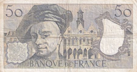 France 50 Francs - Quentin de la Tour - 1983 - Série X.32 - TB - F.67.09