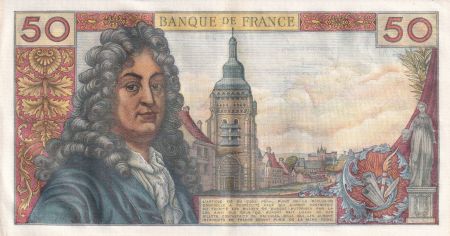 France 50 Francs - Racine - 02-02-1967 - Série J.106 - F.64.09