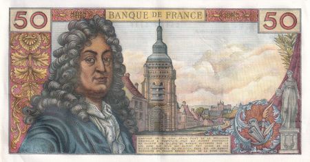 France 50 Francs - Racine - 05-11-1971 - Série T.187 - F.64.19