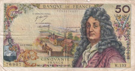 France 50 Francs - Racine - 06-03-1969  - Série K.133 - F.64.13