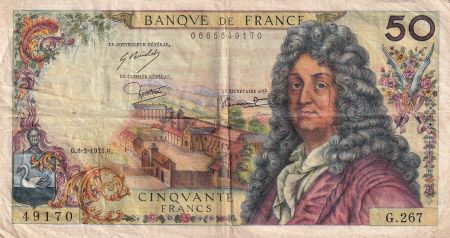 France 50 Francs - Racine - 06-03-1975 - Série G.267 - F.64.29