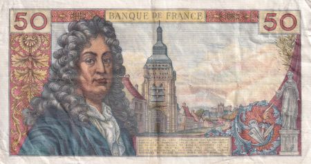 France 50 Francs - Racine - 08-11-1962 - Série Q.22 - TTB - F.64.02
