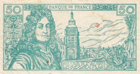 France 50 Francs - Racine - Billet Scolaire - Série X.5
