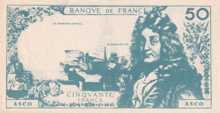 France 50 Francs - Racine - Billet Scolaire