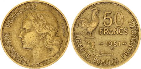 France 50 Francs  Guiraud - 1951 B