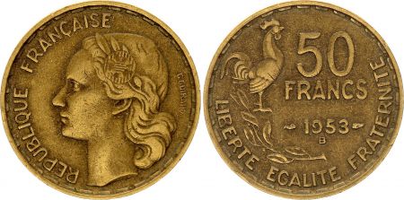 France 50 Francs  Guiraud - 1953 B