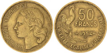 France 50 Francs  Guiraud - 1954 B