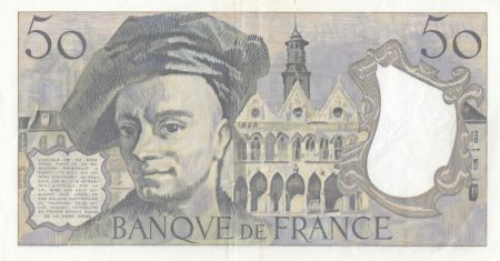 France 50 Francs, Série A.1 petit n° 231 ! Quentin de la Tour - U.2 - 1976