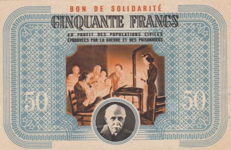 France 50 Francs Bon de Solidarité - 1941-1942