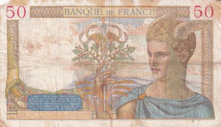 France 50 Francs Cérès - 04-04-1935 - Série P.1118