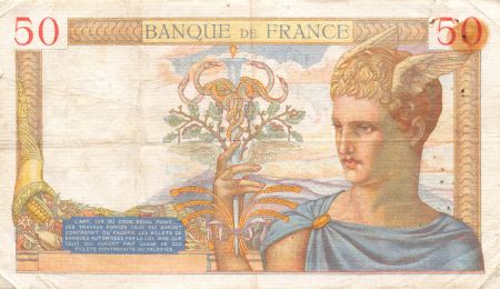 France 50 Francs Cérès - 17-01-1935 Série S.237 - TB