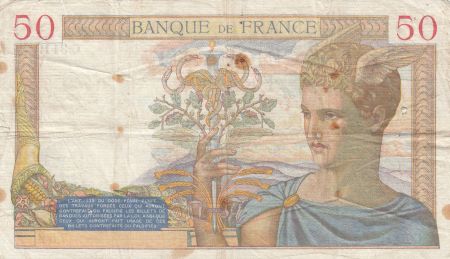 France 50 Francs Cérès - 17-10-1935 - Série C.3119