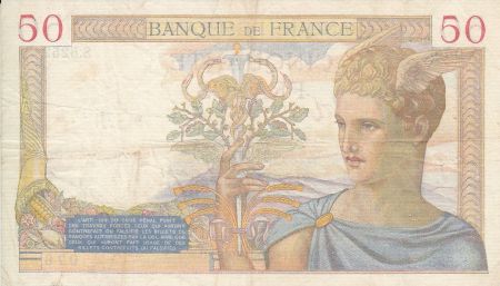 France 50 Francs Cérès - 19-11-1936 Série S.5252
