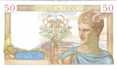 France 50 Francs Cérès - 20-10-1938 Série D.8682-128