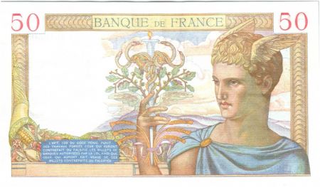 France 50 Francs Cérès - 22-06-1939 Série H.10505