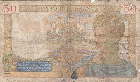 France 50 Francs Cérès - 31-10-1935 - Série E.3256