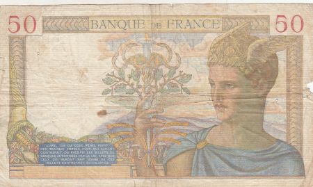 France 50 Francs Cérès -09-11-1939- Série L.11505