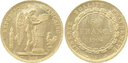 France 50 Francs Génie - 1904 A
