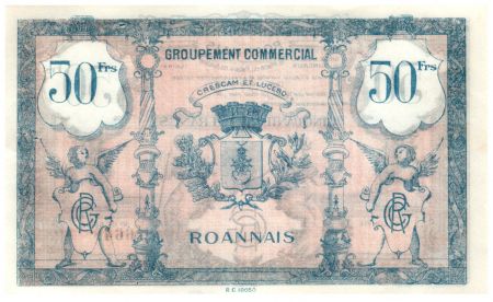 France 50 Francs Groupement Commercial Roannais - 1945-1960 - SUP