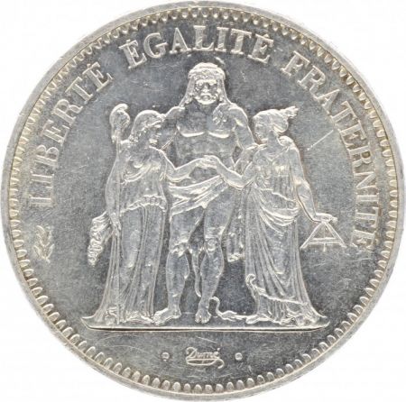 France 50 Francs Hercule avers de la 20 Francs - 1974 - SUP - Argent