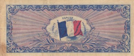 France 50 Francs Impr. américaine (drapeau) - 1944 - Grand X
