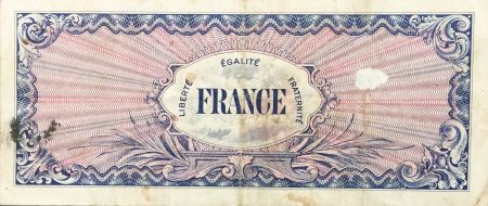 France 50 Francs Impr. américaine (drapeau) - 1944 - Sans série - TB