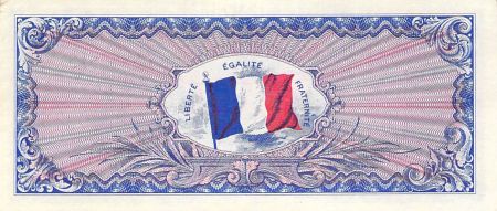 France 50 Francs Impr. américaine (Drapeau) - 1944 Sans Série - SUP+