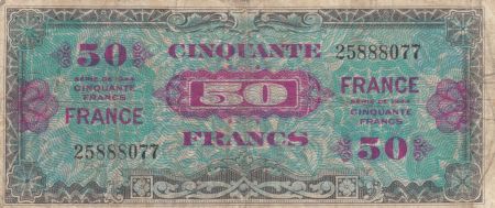 France 50 Francs Impr. américaine (France) - 1945 sans série - TB