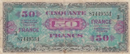 France 50 Francs Impr. américaine (France) - 1945 Série 3