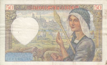 France 50 Francs Jacques Coeur - 13-06-1940 - Série P.10