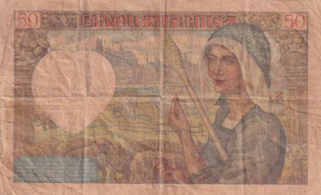 France 50 Francs Jacques Coeur - 13.06.1940 -  Série S.4
