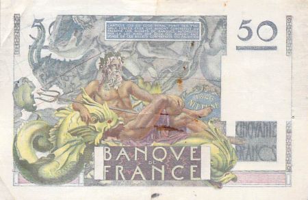 France 50 Francs Le Verrier - 02-03-1950 - Série X.149 - PTTB