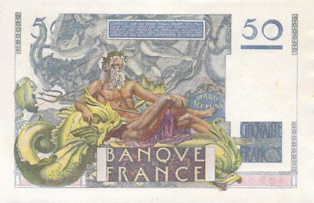 France 50 Francs Le Verrier - 02-10-1947 - Série Q.92 - SUP