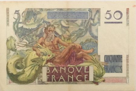 France 50 Francs Le Verrier - 03-11-1949 Série U.142 - PSUP